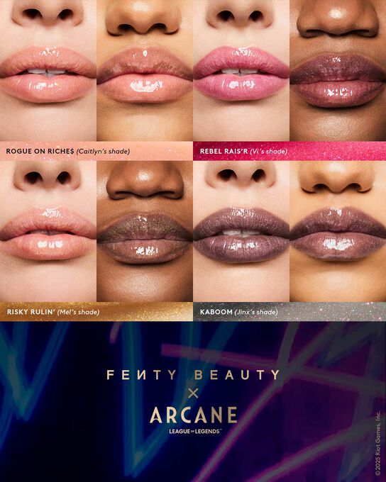 Gloss Labial Bomb Universal Fenty Lip Luminizer Arcane Collection